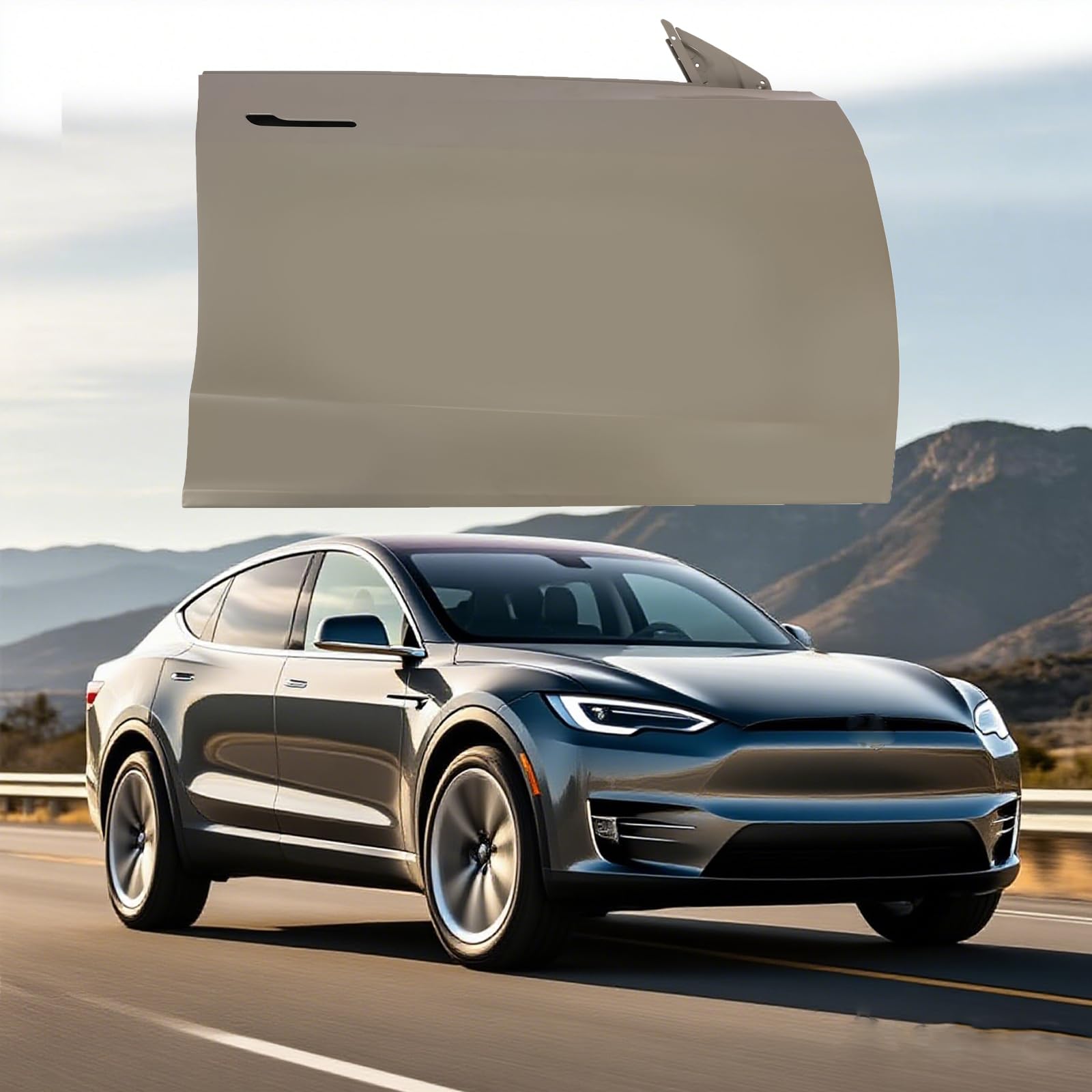 Пасажирські передні двері на Tesla Model Y  